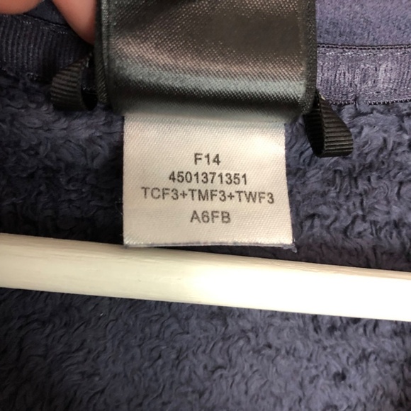 The North Face Osito Fleece Zip Jacket Purple Teal Womens XS - Picture 11 of 14